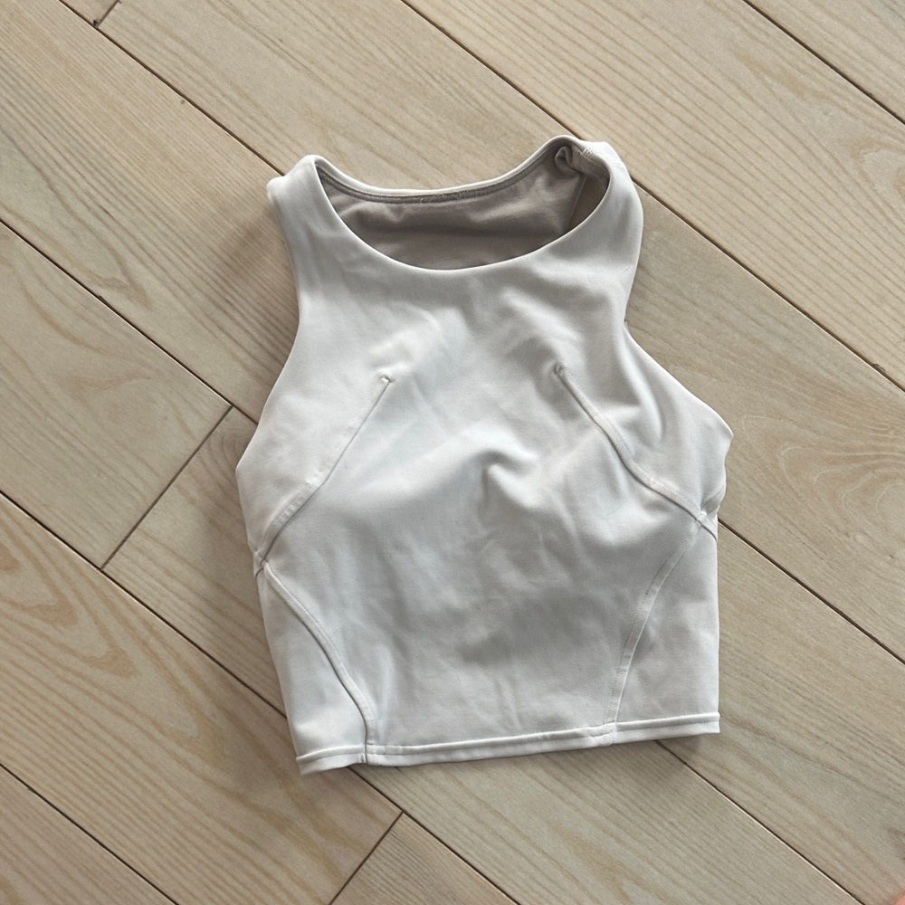 Women's Lululemon Cream Sleeveless Top